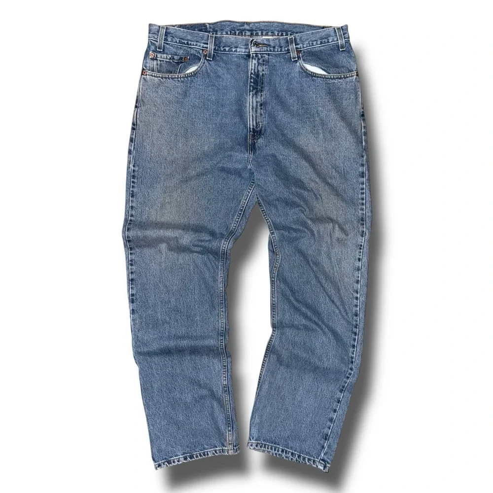 Vintage LEVIS Jeans Men 40x32 Denim Y2K 505 Regular Fit Straight Leg Zipper‎ Fly